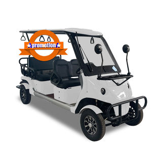 Voiture utilitaire électrique UTV 4x4, voiturette de golf homologuée pour la route, moteur 1800W, vitesse 30-50 km/h, 5-6 places, charge utile 500 kg - Product Image 2