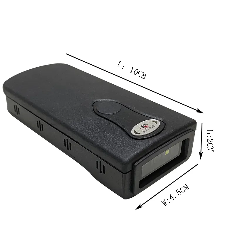 Wireless Handheld Mini Barcode Scanner Portable Laser 1D&QR 2D With 32M Memory Business Card Barcode Scanner