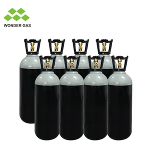 Cylindre de bouteille de CO2 de boisson de soda en acier de haute qualité 13.4L 10KG pour le marché de la France/Belgique/Pays-Bas/Allemagne