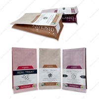 Pochette d'emballage pour aliments secs Snack Noix Fruits secs Feuille laminée flexible en plastique Sac d'emballage vide pour aliments à fond plat