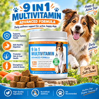 Complément alimentaire pour chien 9-en-1 sous marque blanche – Bouchées tendres saveur poulet pour le soutien immunitaire, digestif, cutané et pelliculaire – Fabricant OEM