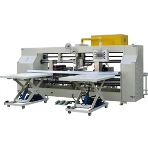 Semi Automatic Two Piece Cutting Sewing/Stitching Machine for Carton Box Making