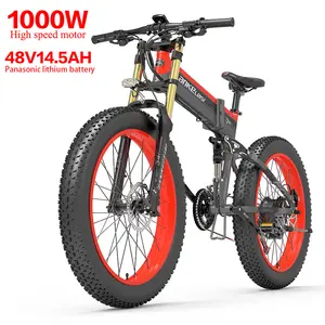 Uk/eu מחסן הטוב ביותר למכור lankeleisi xt750 בתוספת גדול מזלג אופניים חשמליים שומן אופניים חשמליים