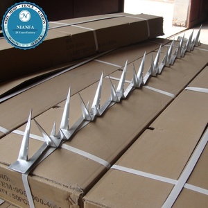Wall Top Anti Climb Shark Tooth Steel Piece Safety <strong>Metal</strong> <strong>Spike</strong>/ Security <strong>Fencing</strong> Iron <strong>Spike</strong> - Product Image 1