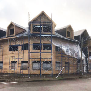 OEM Construction Maçon galvanisé à usage intensif Construction étroite Échafaudage à cadre en H pour maçonnerie - Product Image 4