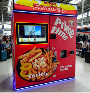 Máquina expendedora de papas fritas operada con monedas en venta, máquina expendedora de papas fritas, furgoneta expendedora de papas fritas - Product Image 3