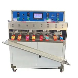 semi automatic piston liquid filler juice water bag filling machine