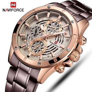 Montres à quartz sportives pour hommes Drioshipping, montres de luxe en acier inoxydable, montres décontractées pour hommes, montres à date - Product Image 6