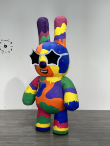 Costume <span class=keywords><strong>de</strong></span> mascotte <span class=keywords><strong>lapin</strong></span> <span class=keywords><strong>de</strong></span> Pâques <span class=keywords><strong>adulte</strong></span> personnalisable <span class=keywords><strong>lapin</strong></span> gonflable ours sombre <span class=keywords><strong>lapin</strong></span> caractéristiques performance <span class=keywords><strong>tenue</strong></span> <span class=keywords><strong>de</strong></span> marche pour la fête - Product Image 5