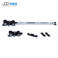 JOB porte suspendue double fermeture en douceur porte coulissante en plastique cylindre amortisseur pour armoire de cuisine