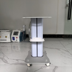 भारी शुल्क सैलून उपकरण ट्रॉली मजबूत इंजेक्शन प्लास्टिक मोबाइल कार्ट जिसमें सौंदर्य उपकरण मोबाइल गाड़ी शामिल है - Product Image 1