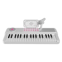 Customized Portable Kids Electronic Piano Keyboard with Speaker Mic Early Educational Music Toy for Toddler Girls Boys Beginners