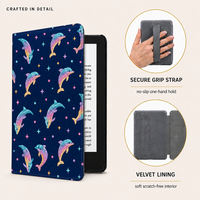 Casing Pelindung Kindle E Reader Grosir dengan Rotasi 360 Derajat, Magnetik Lepas Pasang untuk Kindle Paperwhite 4/5/6 2021 11th Ebook Reader