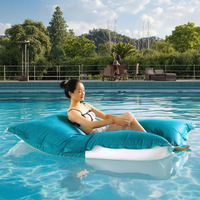 LUCKYSAC Fauteuil pouf d'extérieur imperméable Design hamac flottant pour piscines-Tissu de style traditionnel Vente en gros