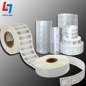 Kích thước tùy chỉnh <span class=keywords><strong>icode</strong></span> <span class=keywords><strong>SLI</strong></span>-x <span class=keywords><strong>HF</strong></span> Antenna Sticker cuốn sách thông minh RFID nhãn thẻ trong cuộn cho Thư Viện Quản Lý - Product Image 4