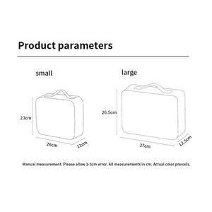 Factory Custom Travel Vanity <b>Professional</b> LED Mirror <b>Bag</b> Suitcase Strap Cosmetic Zipper Portable Large Toiletries Storage <b>Bag</b> - Product Image 4