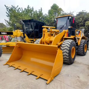 Chargeuse sur pneus d'occasion Cat 950H, faible nombre d'heures, d'origine japonaise, modèle classique robuste, efficace pour les carrières et la construction. - Product Image 1