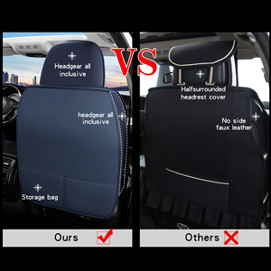 <span class=keywords><strong>Coprisedili</strong></span> Universali Premium FXAP <span class=keywords><strong>per</strong></span> <span class=keywords><strong>Audi</strong></span> <span class=keywords><strong>A4</strong></span> Q5 e Serie 3, Impermeabili in Pelle, Set Completo, Protezioni <span class=keywords><strong>per</strong></span> Tutte le Stagioni, Facili da Pulire - Product Image 4
