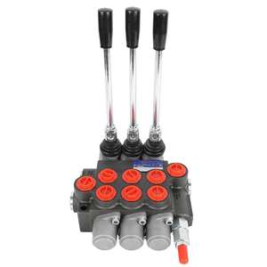 Válvula Direccional Hidráulica Hansen de 2 y 3 Bobinas P40 P80 P120, 12V, Control Hidráulico, 120 Litros, 1 Año de Garantía - Product Image 5