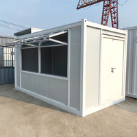 Maison conteneur modulaire en acier Villa mobile pour mini salle de sport Maison mobile commerciale avec panneau sandwich pour hôtels et appartements