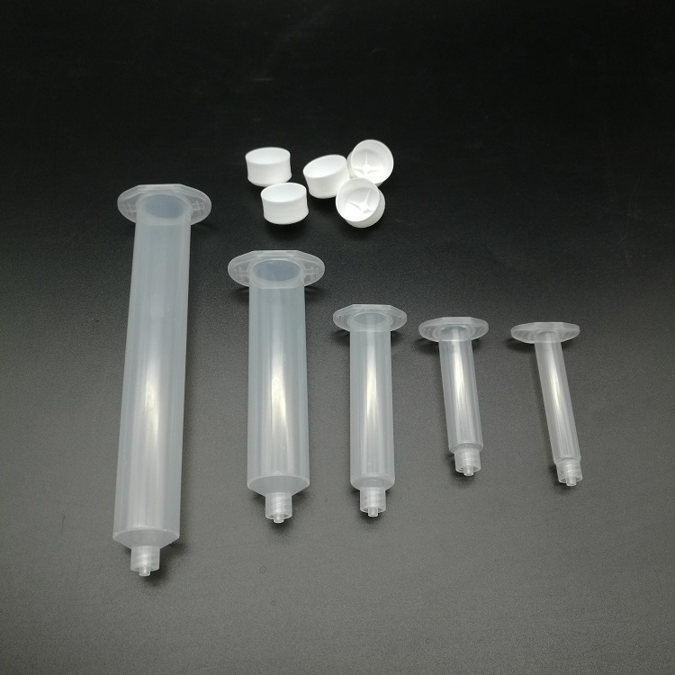 30cc Disposable barrel syringe with white stopper