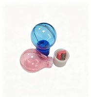 Taille-crayon mignon d'étudiant d'école de globe de lampe d'ampoule en plastique de bureau