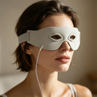 Masque oculaire LED pour la thérapie lumineuse à domicile, dispositif de lumière rouge infrarouge pour le traitement des rides et des poches sous les yeux
