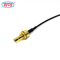 Approvisionnement d'usine assurance qualité SMB femelle Jack connecteur de cloison à UFL u.fl 1.37 connecteur Pigtail Jumper câble d'extension