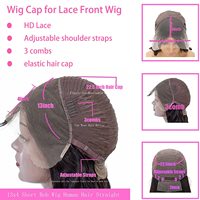 Perruque en cheveux humains HD Lace, 8-14 pouces, cheveux brésiliens vierges Remy, fermeture 4x4, perruques courtes bob transparentes pour femmes blondes à petite dentelle