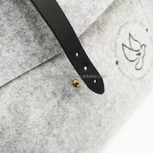 Portable Multi-Purpose 11 13 14 15 15.6 Inch <b>Computer</b> Messenger Carry <b>Bag</b> Felt Laptop Sleeve Case <b>Bag</b> - Product Image 3