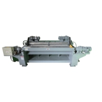 Dérouleuse de bois robuste à commande PLC pour le travail du bois, machine de débardage et de ronflage de billes de bois de haute précision pour la production de contreplaqué