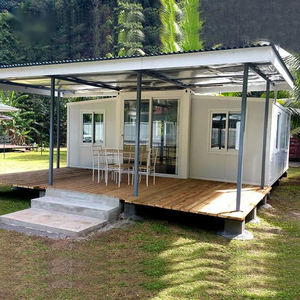 Casa contenedor prefabricada extensible moderna de 2 pisos y 2 dormitorios con instalación rápida para escuela y uso al aire libre, edificio de oficinas, centro comercial - Product Image 4
