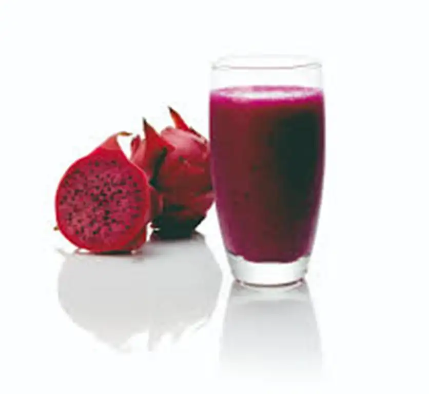 PUREE Juice Bulk with Reasonable Price Sterilized Can (tinned) Fresh-squeezed HACCP BOX ISO Pink Dragon Fruit