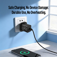 Pengisi Daya Dinding USB Shenzhen Lvxiangyuan 5V 1A 5W Colokan UK Bersertifikasi CE UKCA Adaptor Daya AC DC OTP OVP untuk Humidifier