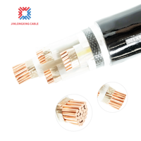 XLPE-Isoliertes Sauerstofffreies Kupferleiter-Stromkabel NH-YJV22/NH-YJV PVC für Industrielle Konstruktion und Kraftwerkeinsatz