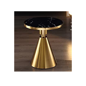 Mesa central anidada, mesa de diseño superior de mármol, estilo contemporáneo, casas y oficinas lujosas multiusos para aperitivos, Té nocturno - Product Image 5