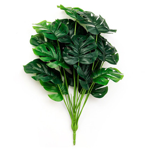 Artificial Monstera <b>Plant</b> 30cm-100cm High Simulation <b>Plastic</b> Potted Green <b>Plant</b> For Home Decoration Nordic Style - Product Image 4