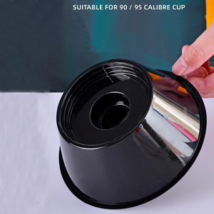 Bicchiere Monouso Ecologico in PP a Parete Singola, Diametro 58mm, 500ml, Trasparente, con Logo Personalizzato, per Asporto, Frutta, Pollo Fritto, Snack, Cola, Bevande Fredde - Product Image 5