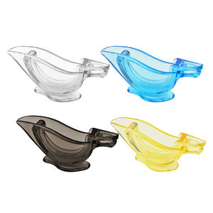Hot Sales Mini Manual Bird Shaped Lemon Squeezer Juicer Acrylic Lemon Squeezer Kitchen Portable Transparent Lemon Squeezer - Product Image 2
