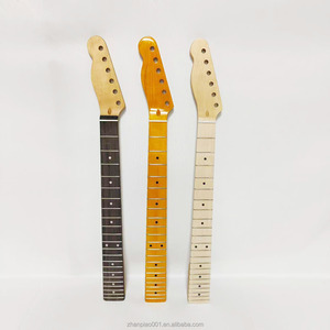 Manico <span class=keywords><strong>per</strong></span> Chitarra Stile TL con Finitura Opaca in <span class=keywords><strong>Legno</strong></span> d'Acero a 22 Tasti <span class=keywords><strong>per</strong></span> Mancin, Accessorio <span class=keywords><strong>per</strong></span> Modifica e Assemblaggio - Product Image 1