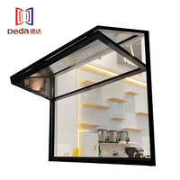 2025 Deda Fenêtre pliante verticale électrique pour balcon Fenêtre pliante automatique