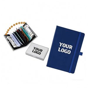 Porte-cartes minimaliste avec logo personnalisé, blocage RFID, portable, pour la vente en gros, cadeau promotionnel - Product Image 1