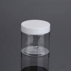 Food Grade <b>Clear</b> PET <b>Container</b> Wide Mouth Jar With Black <b>Plastic</b> Lid 150ml 250ml 280ml 350ml 400ml 500mll - Product Image 4