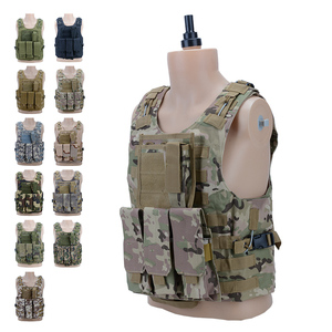 Gilet tactique multifonctionnel Oxford noir Systèmes de sécurité MOLLE Fournitures d'équipement d'équipement Vente sur gilet tactique multifonctionnel - Product Image 3
