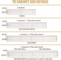 Meuble TV flottant mural pour téléviseurs de 60 à 65 pouces, console multimédia moderne pour salon, meuble de rangement, MOQ 100