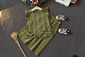 เสื้อผ้าเด็กผู้หญิงขายส่ง ชุดฤดูร้อนสำหรับเด็กอายุ 2-7 ปี - Product Image 3