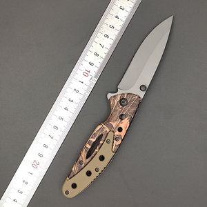 Navaja Plegable EDC de Acero Inoxidable OEM, Mango de Aluminio, para Supervivencia, Camping, Manualidades, Cortar Frutas y Cuerdas al Aire Libre - Product Image 5