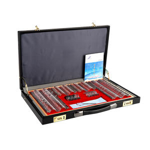 Estuche de optometría Huahui 266 con caja para insertar lentes para examen ocular, prueba de lentes, aparato para examen de agudeza visual - Product Image 1