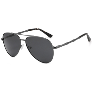 Gafas de Sol de Piloto Unisex, Montura Plateada, Lentes Degradadas, 100% Protección UV, Estilo para Exteriores para Adultos - Product Image 5