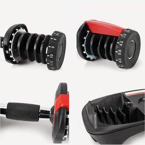 Équipement de gymnastique LDH Haltérophilie 24 <span class=keywords><strong>kg</strong></span> Mancuernas <span class=keywords><strong>40</strong></span> <span class=keywords><strong>Kg</strong></span> 52.5lb Fitness <span class=keywords><strong>Haltères</strong></span> Kits <span class=keywords><strong>Haltères</strong></span> ajustables - Product Image 4